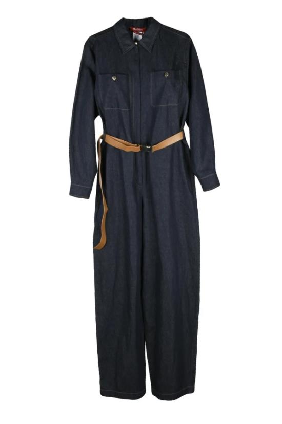 25SS 막스마라 점프수트 데님  - 나이트 블루