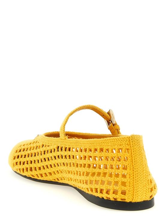 26SS 프라다 플랫 슈즈 1F364OF0052F46F0377 Gold - PRADA