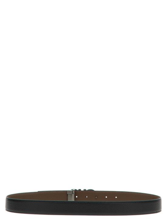 26SS 살바토레 페라가모 벨트 780486NEROCLAY Grey - SALVATORE FERRAGAMO