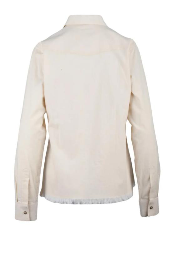  일레븐티 셔츠 면 셔츠 - 흰색 - ELEVENTY