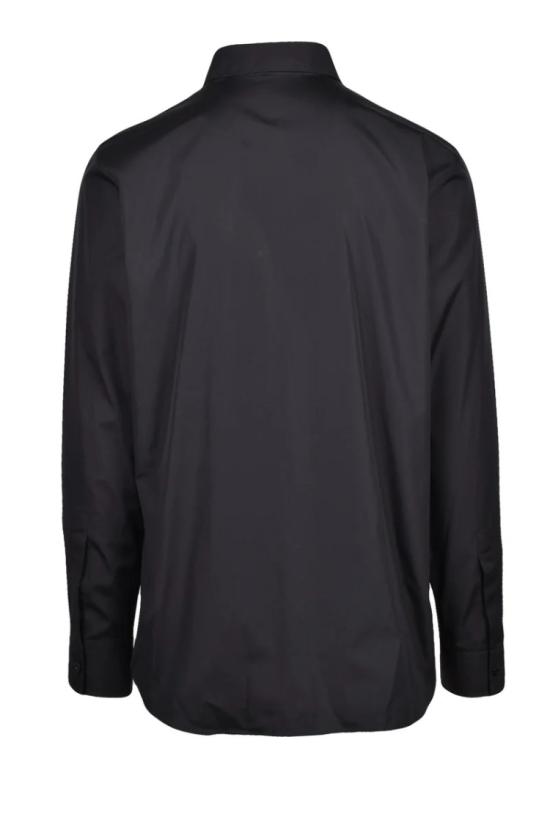 25SS 모스키노 긴팔 셔츠 면  - 블랙 - MOSCHINO