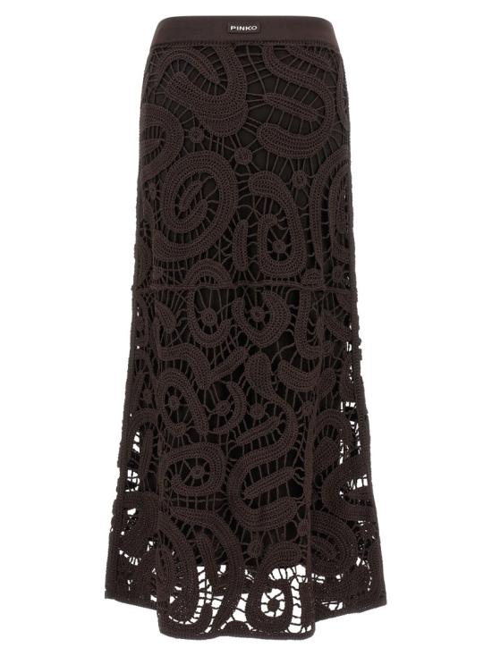 26SS 핑코 롱 스커트 106353A354M05 Black - PINKO