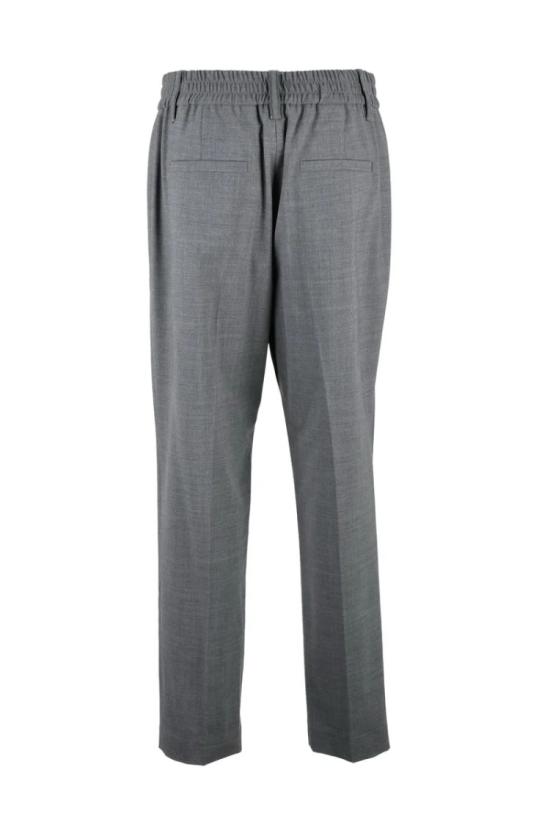  브루넬로 쿠치넬리 수트 팬츠 치노  - 회색 - BRUNELLO CUCINELLI