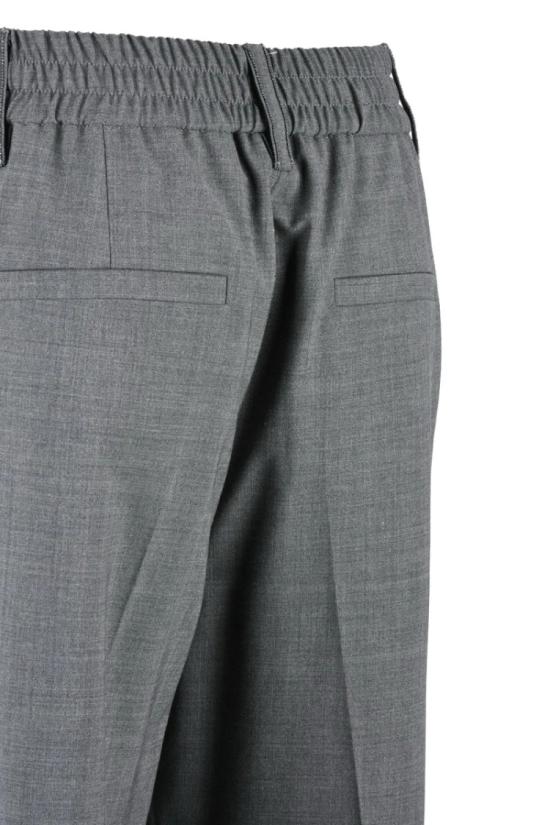  브루넬로 쿠치넬리 수트 팬츠 치노  - 회색 - BRUNELLO CUCINELLI