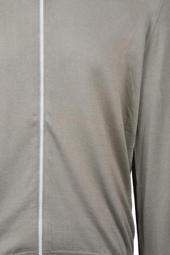 25SS 브루넬로 쿠치넬리 집업 니트 지퍼 가디건 - 그레이 - BRUNELLO CUCINELLI