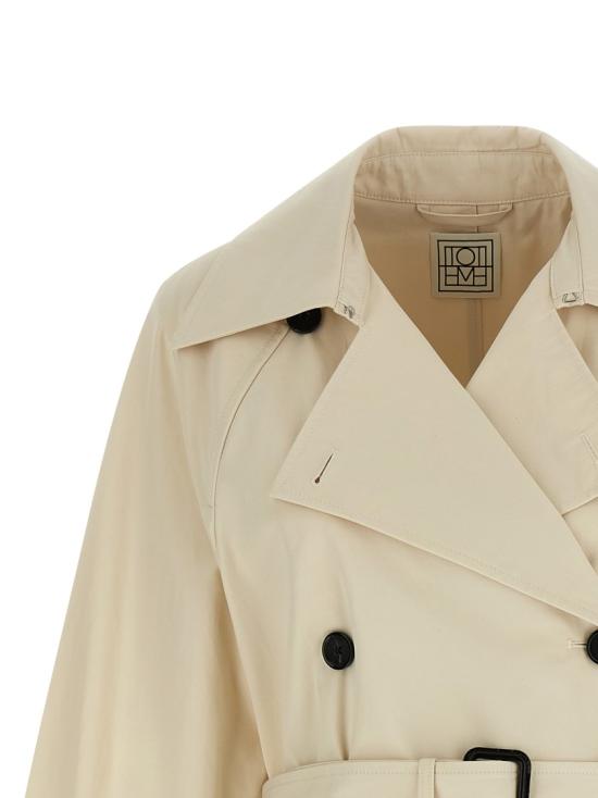 26SS 토템 코트 262WRO0288FB0605009 Neutrals - TOTEME