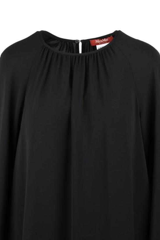 25SS 막스마라 미디 원피스 마디아 플레어 드레스 - 블랙 - MAX MARA