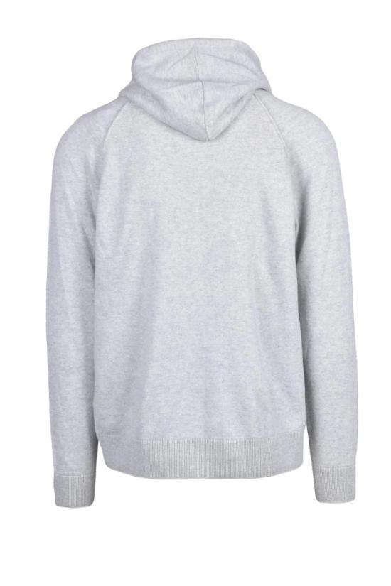  일레븐티 탑 캐시미어 지퍼 스웨트셔츠 - 그레이 - ELEVENTY