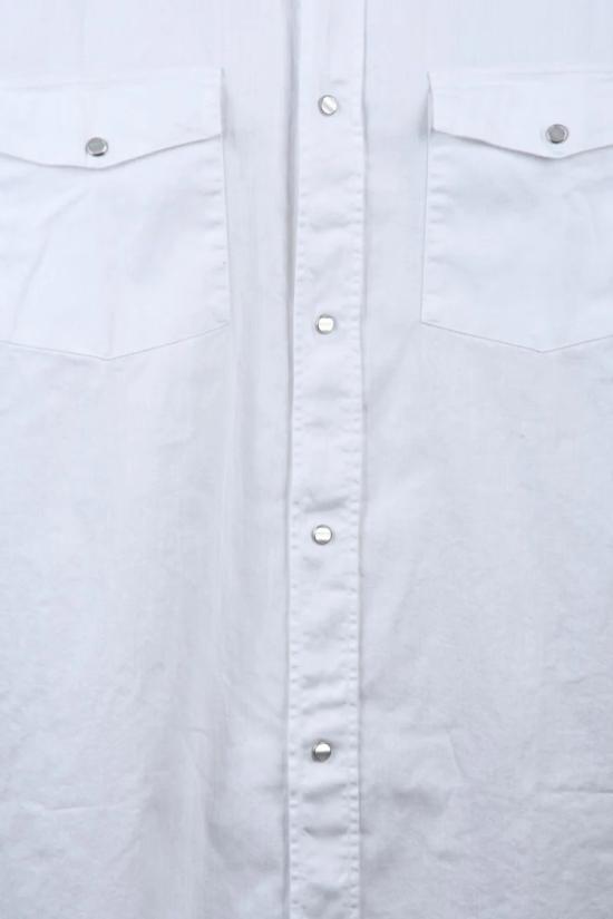 25SS 돈답 긴팔 셔츠 면 엘라스테인  - 화이트 - DONDUP