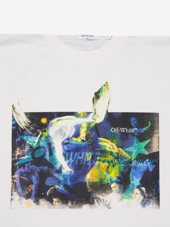 26SS 오프화이트 반팔 티셔츠 44MAA120S26J00C1001000 White - OFF WHITE
