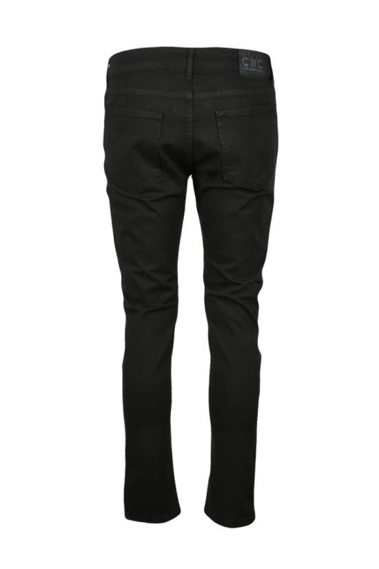  C N C Costume National 데님 팬츠 슬림핏 블랙 스트레치  진 - COSTUME NATIONAL
