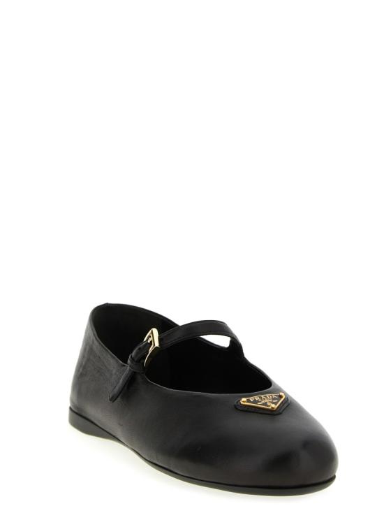 26SS 프라다 플랫 슈즈 1F793NF005038F0002 Black - PRADA