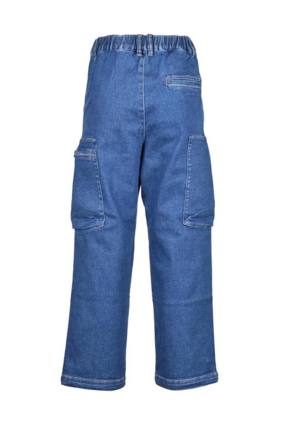  주카 데님 카고 진 - 블루 - ZUCCA