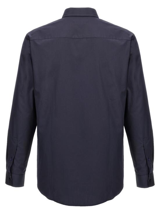 25SS 버버리 슬림핏 코튼 셔츠 8105133INDIGO Black - BURBERRY
