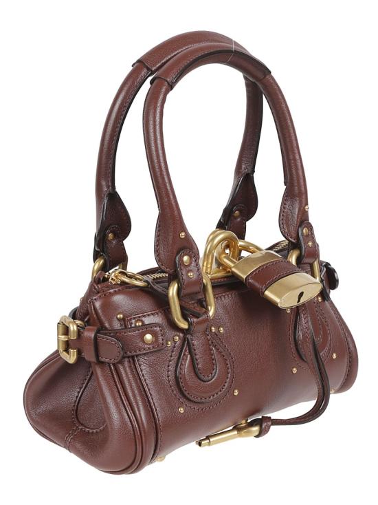 26SS 끌로에 스몰 그레인드 레더 패딩턴 백 CH26SS805P7527M Brown - CHLOE