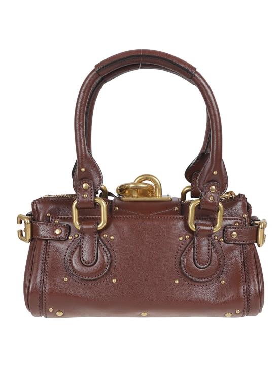 26SS 끌로에 스몰 그레인드 레더 패딩턴 백 CH26SS805P7527M Brown - CHLOE