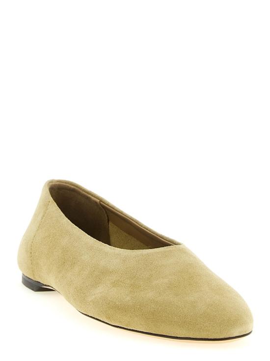 26SS 토템 플랫 슈즈 262WAS0313LE0152144 Green - TOTEME