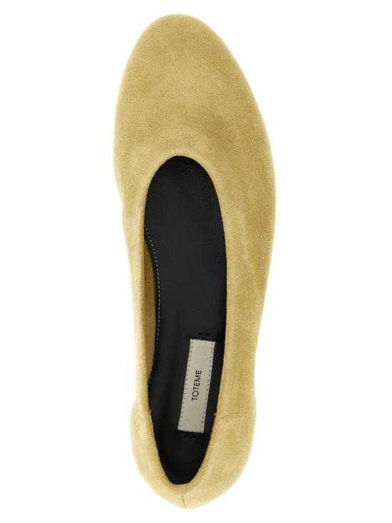 26SS 토템 플랫 슈즈 262WAS0313LE0152144 Green - TOTEME