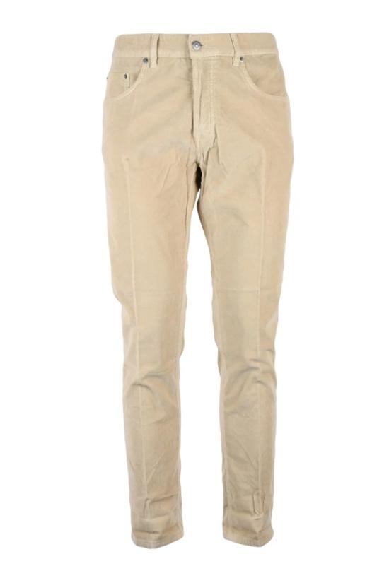  돈답 데님 아이콘 벨벳 팬츠 - 베이지