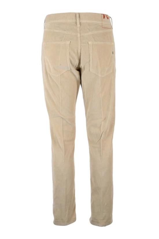  돈답 데님 아이콘 벨벳 팬츠 - 베이지 - DONDUP