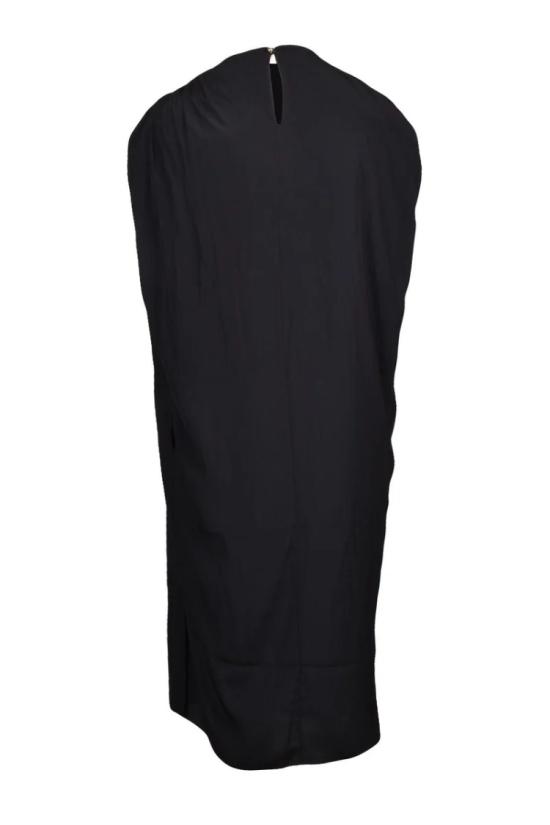  랑방 미디 원피스 미디 드레스 - 블랙 - LANVIN