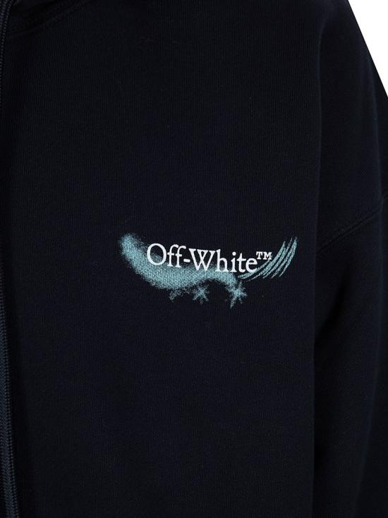 26SS 오프화이트 후드 티셔츠 44MBB085S26F00E001 Black - OFF WHITE