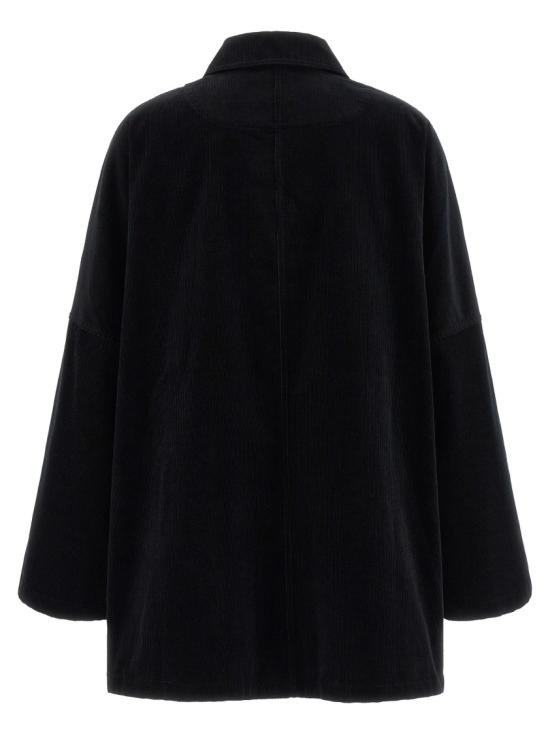 26SS 토템 코트 261WRO0269FB0554001 Black - TOTEME