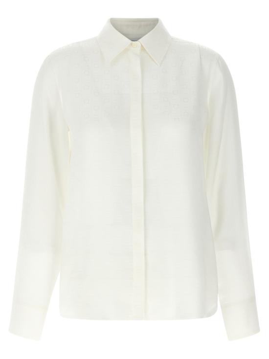 25SS 살바토레 페라가모 셔츠 781825MASCARPONE White