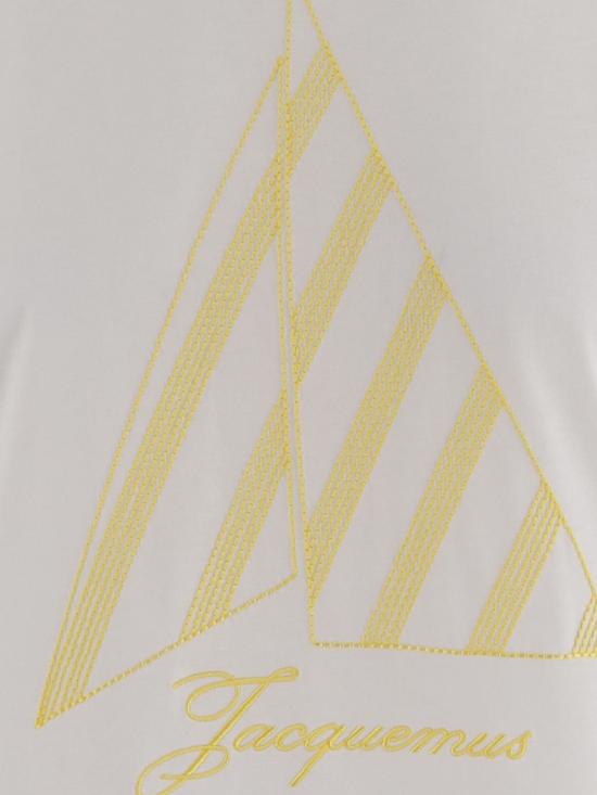 26SS 자크뮈스 반팔 티셔츠 TSU00321AJ002851NH Grey - JACQUEMUS