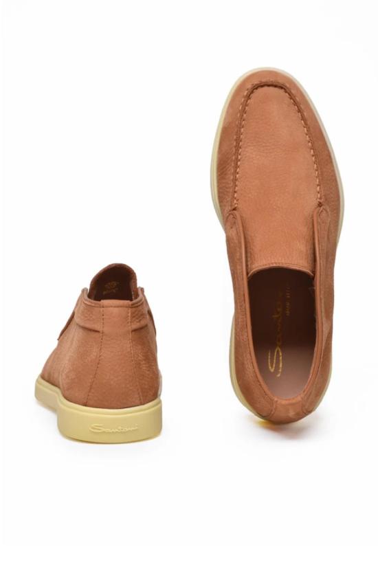 25SS 산토니 부츠 스웨이드 앵클  - 베이지 - SANTONI