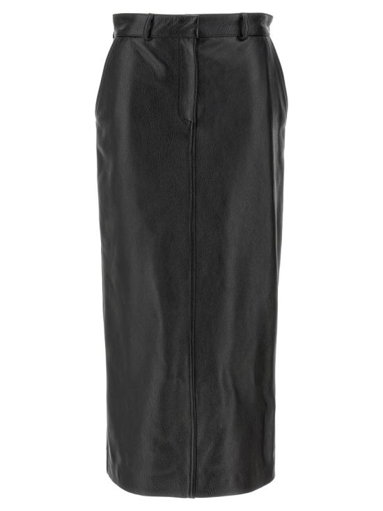 26SS 토템 롱 스커트 261WRB4288LE0007001 Black