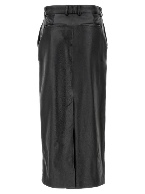 26SS 토템 롱 스커트 261WRB4288LE0007001 Black - TOTEME