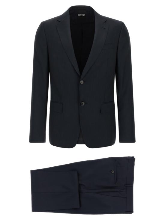 26SS 에르메네질도제냐 수트 세트 322718A3281CGA414 Black