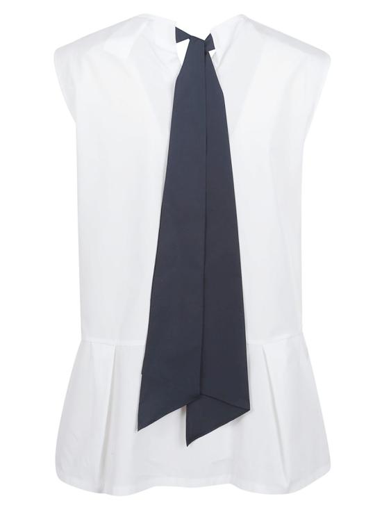 26SS 막스마라 민소매 티셔츠 2619161013600 060 White - MAX MARA