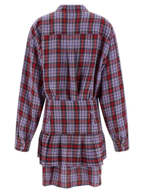 26SS 비비안웨스트우드 숏 원피스 110103A4W01C6O102 Grey - VIVIENNE WESTWOOD