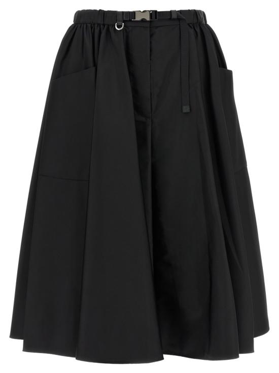 26SS 프라다 스커트 21Y023SOOO1WQ8F0002 Black