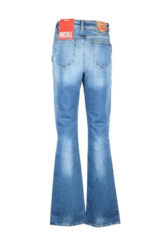  디젤 데님 여성용 D-디렉션 하이웨이스트 부츠컷 진 - 블루 - DIESEL