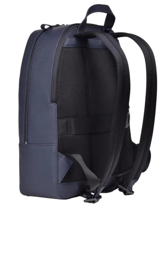  타미힐피거 백팩 기하학적 패턴의 지퍼 여밈 - TOMMY HILFIGER