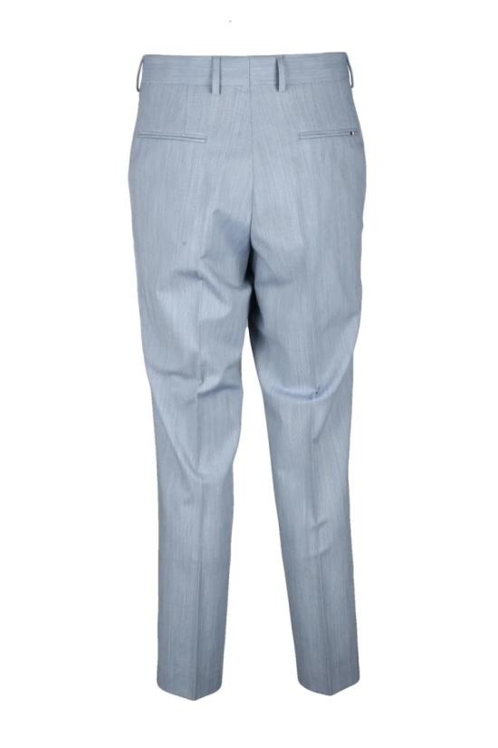 25SS 보스 팬츠 남성 슬림핏 바지 - 회색 - BOSS