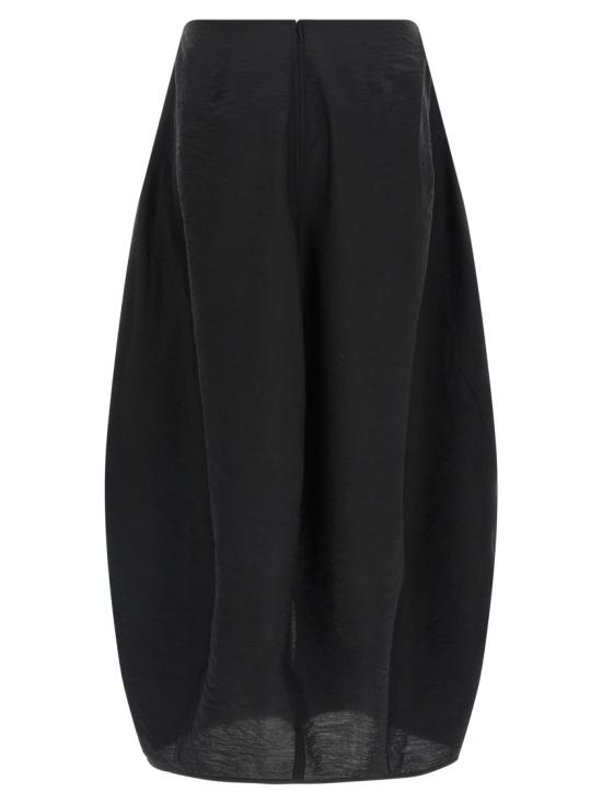 26SS 토템 롱 스커트 252WRB0275FB0368001 Black - TOTEME