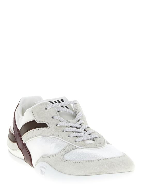26SS 미우미우 스니커즈 5E428EFA00571LF0X97 White - MIU MIU