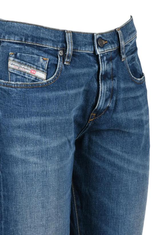 25SS 디젤 데님 D-Strukt 슬림핏 청바지 - 블루 - DIESEL