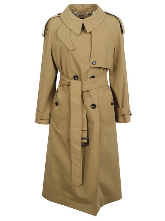 26SS 버버리 롱 캔버스 피츠로비아 트렌치 코트 8118557 C4010 Brown