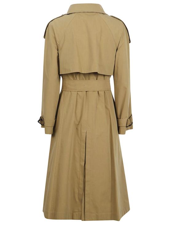 26SS 버버리 롱 캔버스 피츠로비아 트렌치 코트 8118557 C4010 Brown - BURBERRY