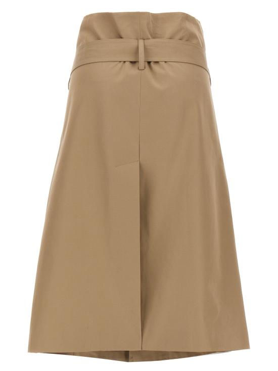 25SS 베트멍 미디 스커트 WA66SK400SBEIGE - VETEMENTS