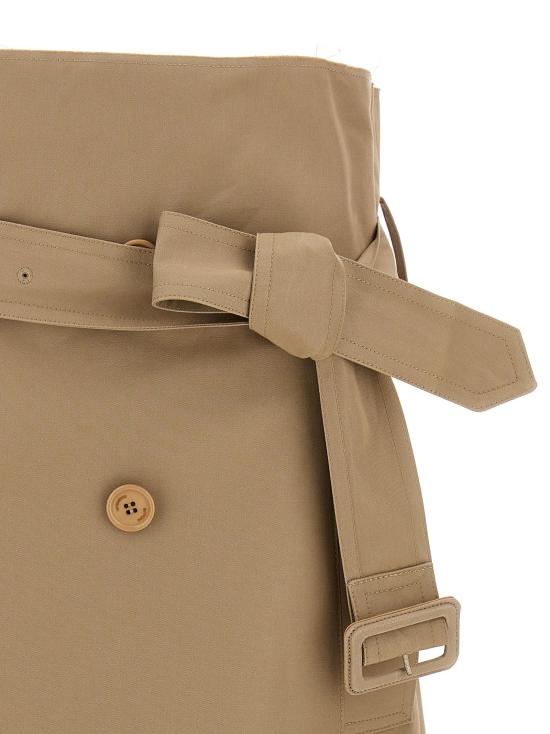 25SS 베트멍 미디 스커트 WA66SK400SBEIGE - VETEMENTS