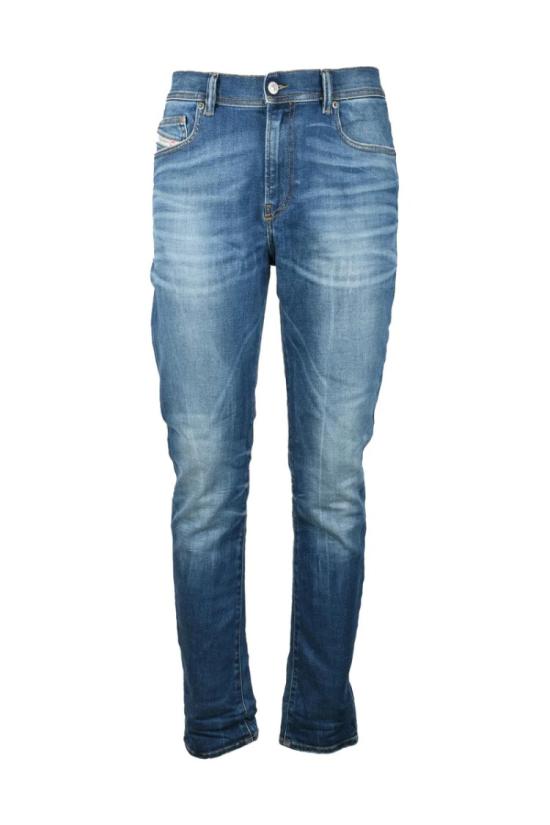  디젤 데님 D-Amny 스키니핏 진 - 블루