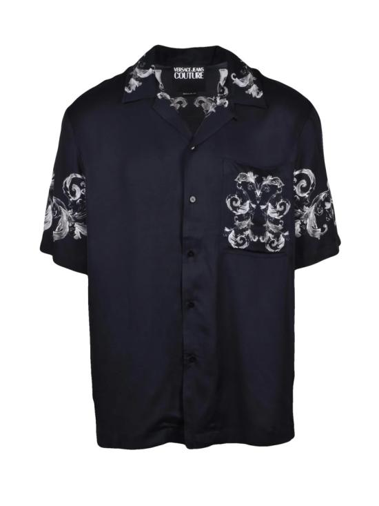 25SS 베르사체 반팔 셔츠 반팔 검정색