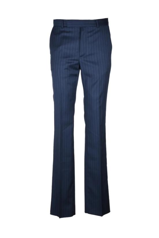  지방시 팬츠 클래식 울  - 블루