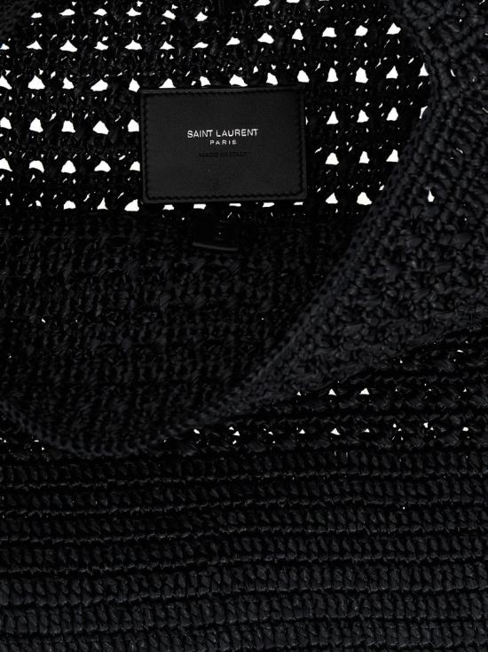 26SS 생로랑 LE 5 A 7 마크라메 미디엄백 778827GAAEN1000 Black - SAINT LAURENT